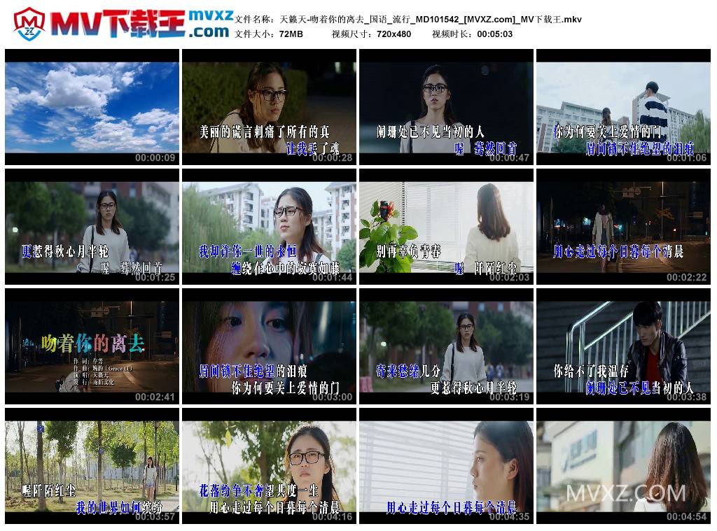 天籁天-吻着你的离去_国语_流行_MD101542